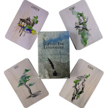The Scrying Ink-Awakened Soul Oracle Card Deck Tarot-kortit Uudet korkealaatuiset lautapelit kohtalon ennustamiseen