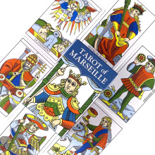 Marseillen tarot-Symbolon Tarot-korttipakka Oralce Lenormand Pöytäjuhlat Borad-perhepelit aikuisille alttarille