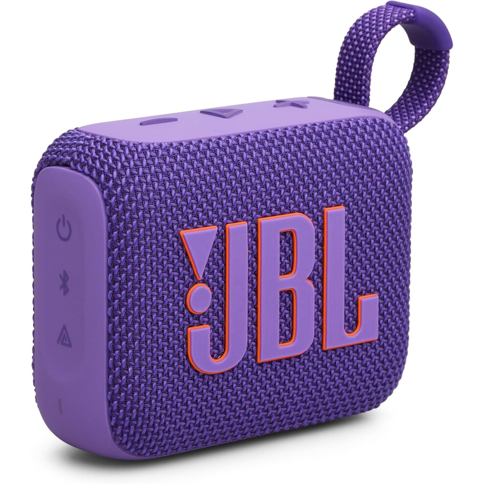 JBL Harman Go 4 Portable Bluetooth Speaker Purple - JBLGO4PUR