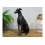 Sitting Greyhound Ornament | Elegant Sculpture | H 30 cm 3