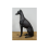 Sitting Greyhound Ornament | Elegant Sculpture | H 30 cm 4