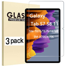 (Tab S7 S8 11) 3 kpl karkaistu lasi Samsung Galaxy Tab A A7 Lite A8 S2 S3 S4 S5e S6 S7 S8 8.0 9.7 10.1 10.4 10.5