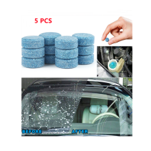 (5 kpl) 5/10/25 kpl Car Solid Cleaner Pyyhkimien Pesuri Poretabletit Spray Cleaner Ikkunoiden Tuulilasin