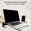 (Nero) Supporto per laptop Supporto ergonomico per laptop Supporto per laptop 4