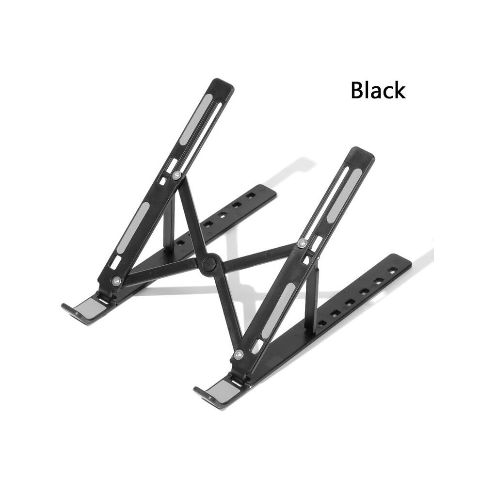 (Nero) Supporto Per Laptop Regolabile Supporto Per Scrivania Pieghevole Per Laptop Supporto Pieghevole