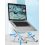 Supporto per laptop regolabile (rosa) Supporto per laptop Supporto per laptop 5
