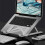 Supporto per laptop regolabile (rosa) Supporto per laptop Supporto per laptop 4