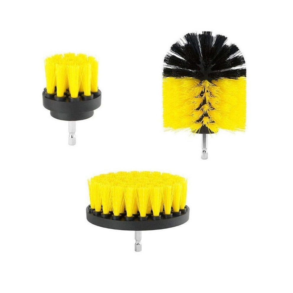 (Come Mostrato) 3 Pezzi/Set Kit Di Attacco Per Spazzola Per Trapano Kit Spazzola Per Trapano Spazzola