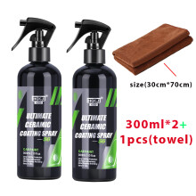 (300 ml (2p1)) Eafc Rivestimento ceramico Lucidante per auto Cura della vernice 50/100/300 ml Pasta