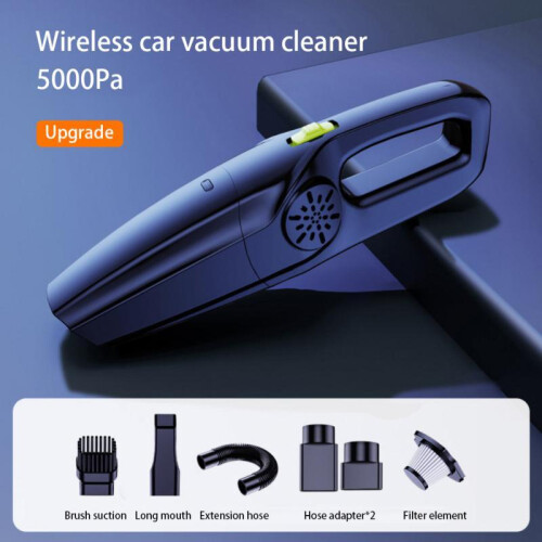 EMACHINE - Aspirapolvere Per Auto, Senza Fili, Set Di 9 Pezzi