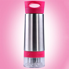 (Red)Aqua Zinger smaakinfuser, gearomatiseerd water, vers fruit, door Zing Bottle, alles