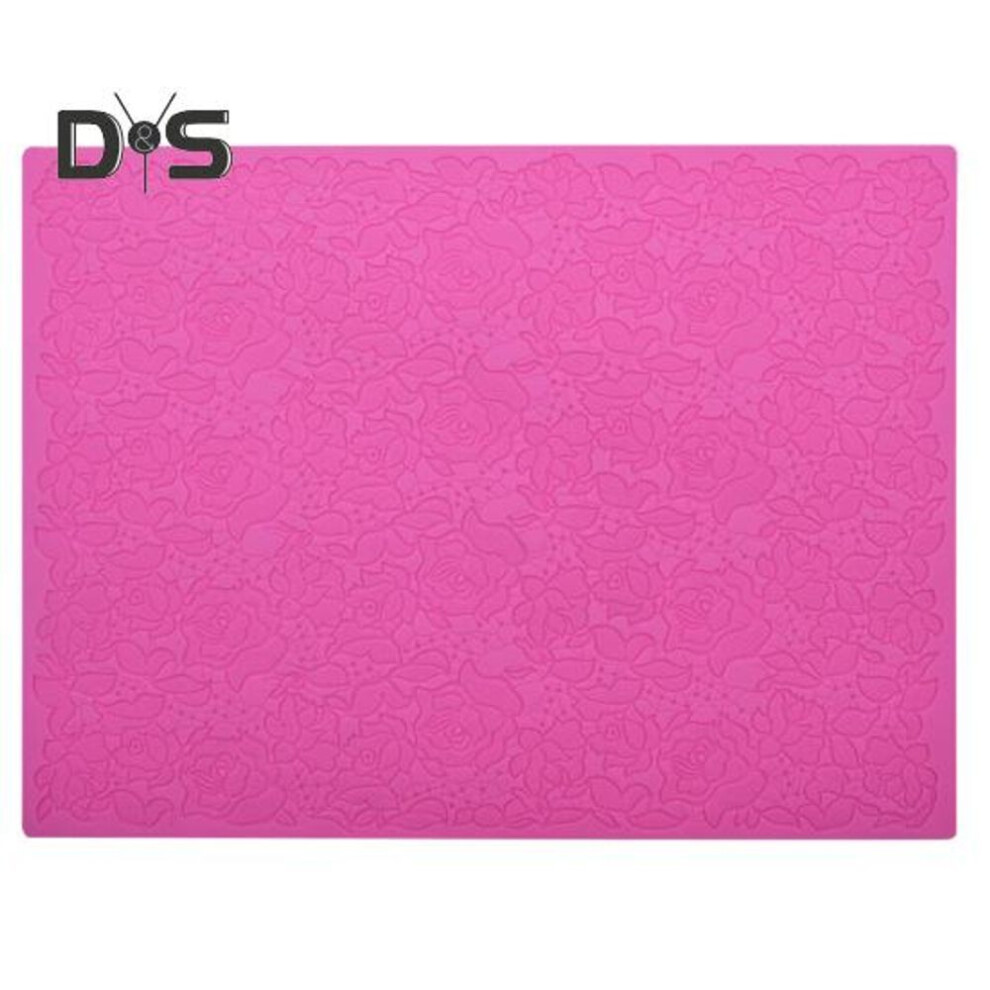 Bright Color Cake Lace Mat High Temperature Resistance Useful Chocolate Fondant Silicone Mold Kitchen Accessories