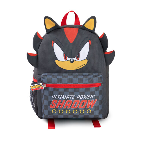 Sonic The Hedgehog Sonic the Hedgehog Backpack (Unisex Kids Grey)