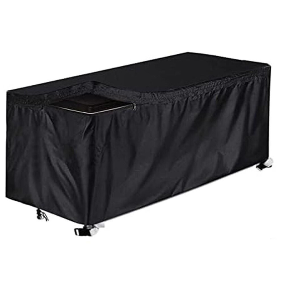 (L:158*76*71cm) Waterproof Garden Storage Box Cover Outdoor Furniture Cover