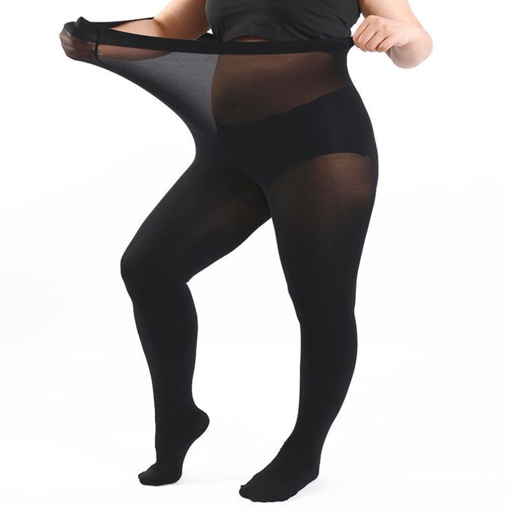(black, 4XL) Plus Size Black Pantyhose For Women Spring 70D Velvet Tights Stockings Large Size 4XL Leggings Socks  Sheer Pantyhose For Women