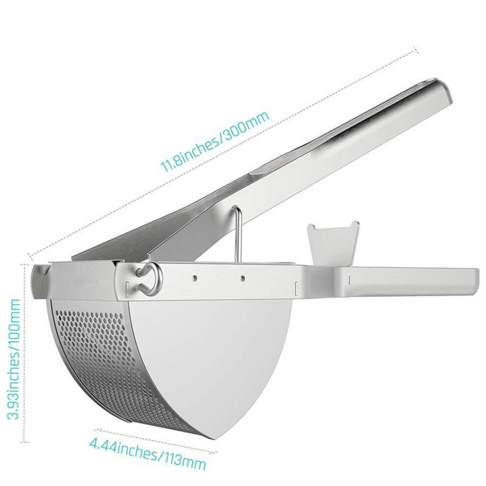 Potato Ricer Stainless Steel Potato Masher Heavy Duty Potato Ricer Masher For Baby Food Fruit Vegetable Juicer KC0154