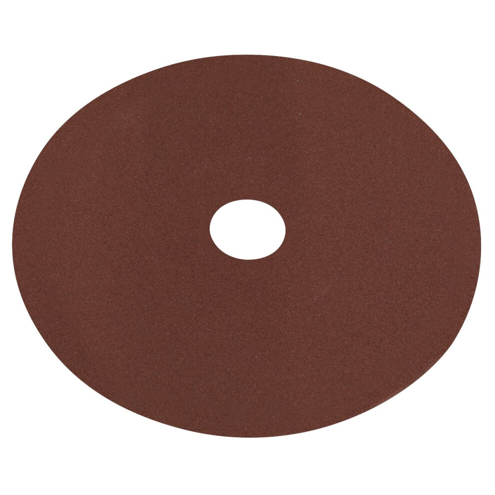 Sealey Fibre Backed Disc 100mm - 120Grit Pack of 25 WSD4120