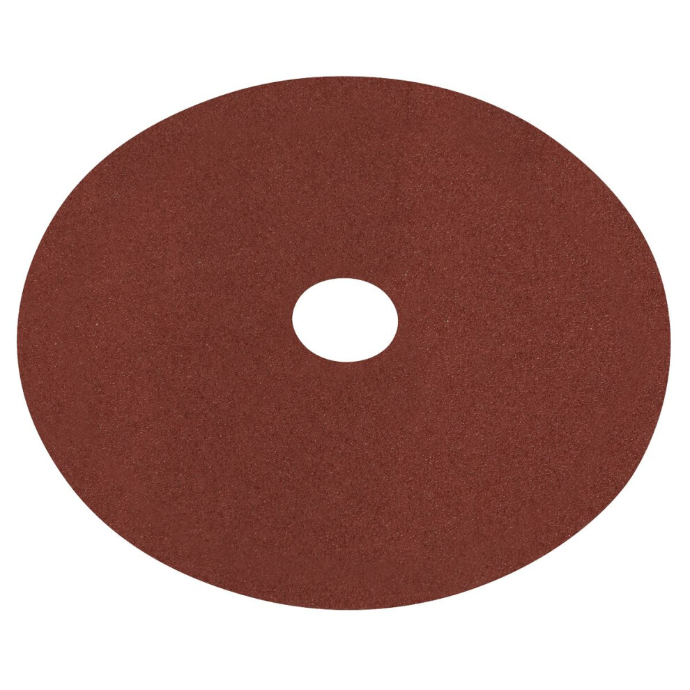 Sealey Fibre Backed Disc 100Mm - 60Grit Pack Of 25 Wsd460