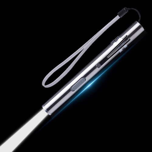 Portable Usb Rechargeable Led Flashlights Waterproof Mini Torch Lamp Keychain