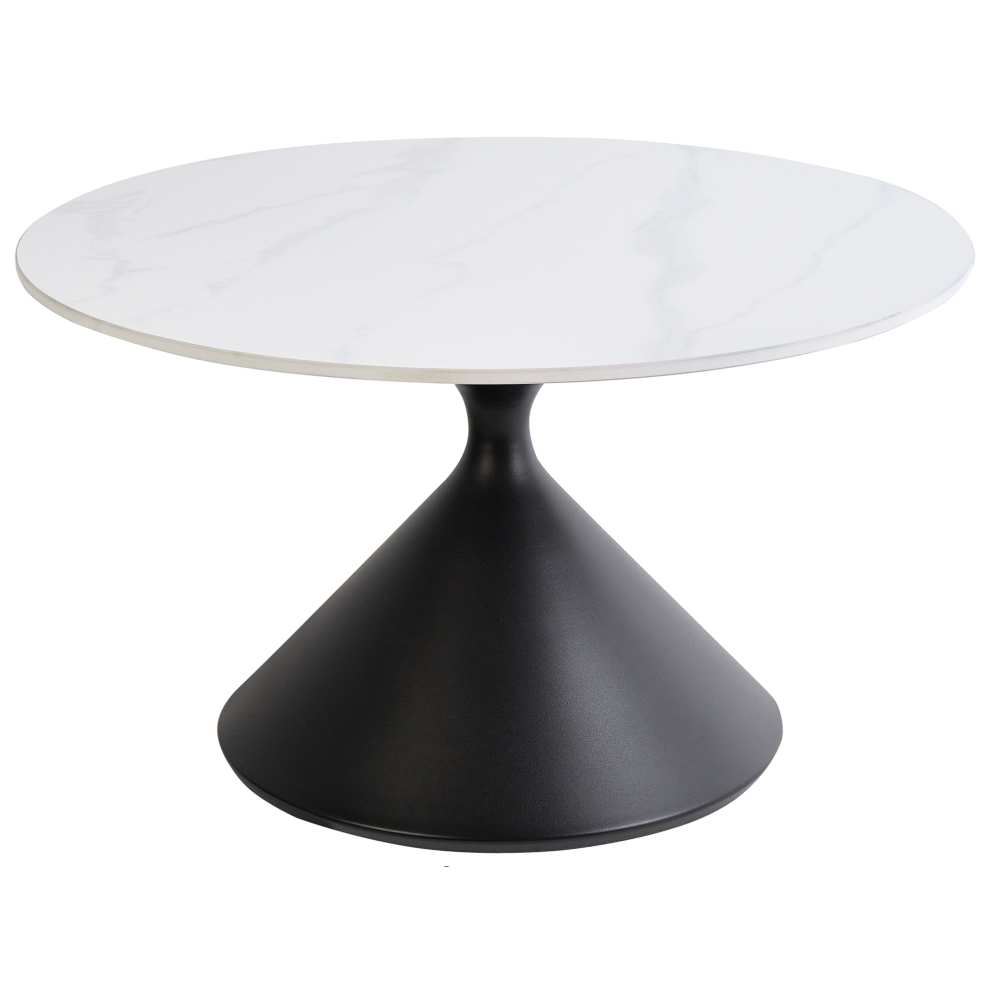 Coffee Table HAIWEE Ceramic Black/ White