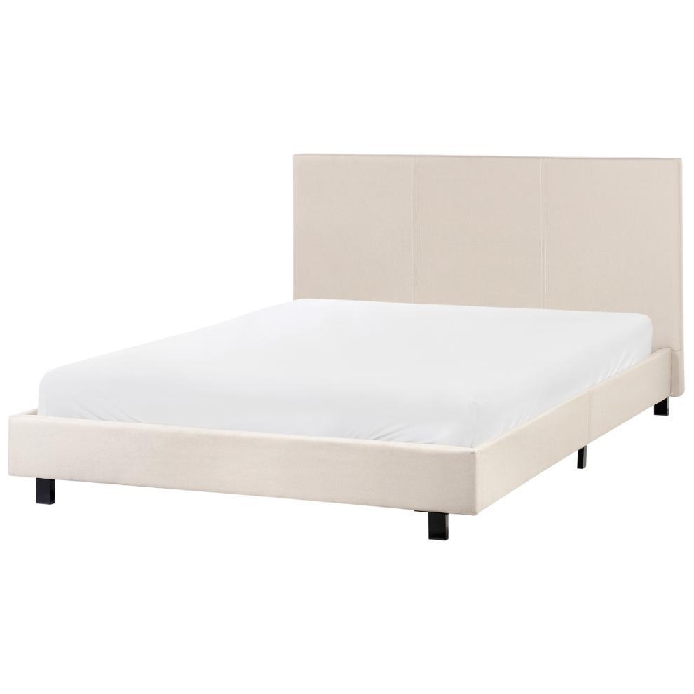 Bed Fabric ALBI 140 x 200 cm (EU Double) Beige