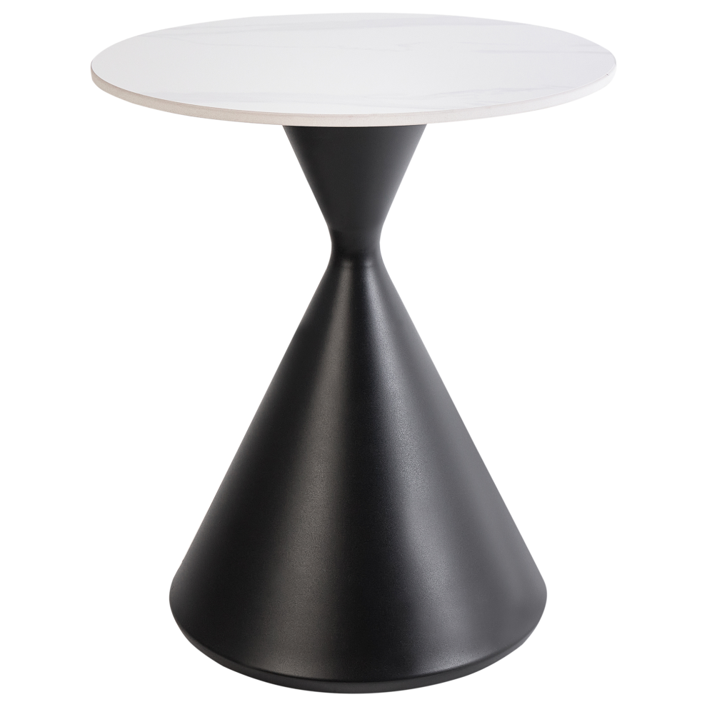 Side Table HAIWEE Ceramic Black/ White