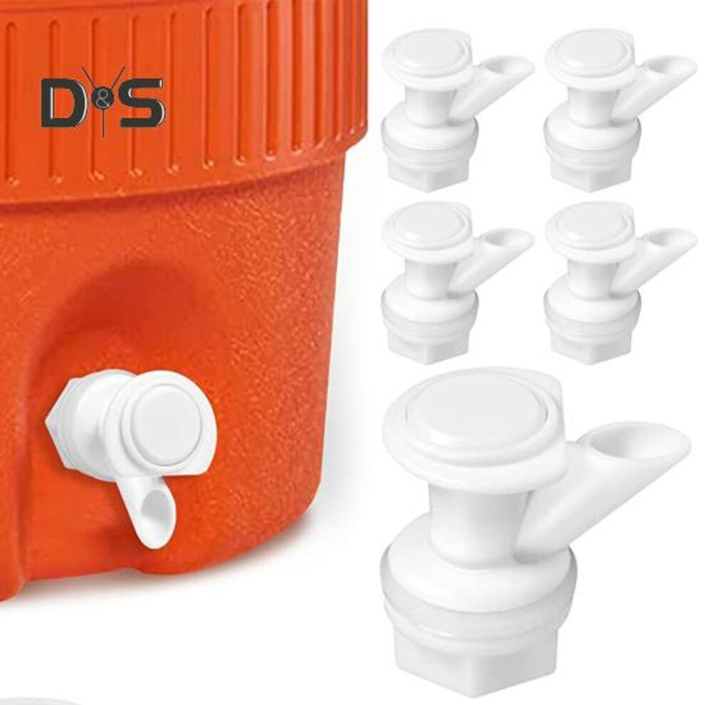 1 Set Bucket Nozzle Sealed Leak-proof Food Grade Convenient Button Water Dispenser Faucet Cooler Spigot Kitchen Supply
