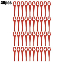 40 For-Ferrex-Aldi FAR 20-1 Grass Trimmer Plastic Blades 97699/2002706/FE220