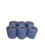 (12 Rolls) BLACK/CLEAR Shrink 6 Blue Centrefeed Hand Towel Rolls 1 x 6r 3