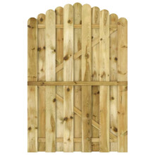 vidaXL Gartentor Imprägniertes Kiefernholz 100x150 cm