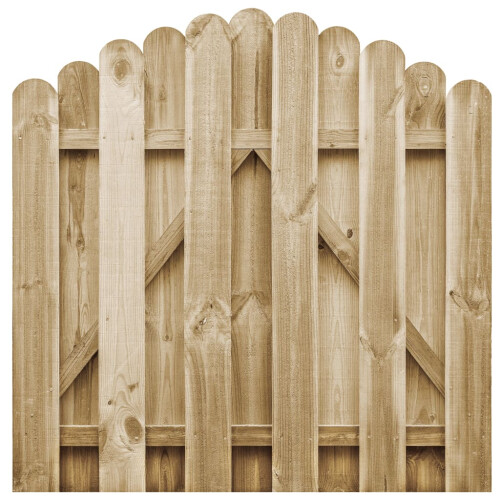 VidaXL vidaXL Gartentor Imprägniertes Kiefernholz 100x100 cm