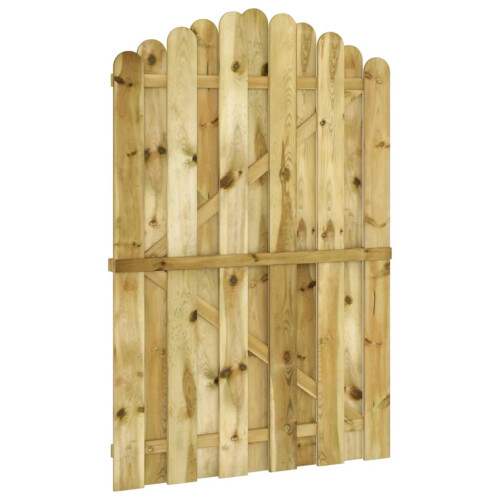 VidaXL vidaXL Gartentor Imprägniertes Kiefernholz 100x150 cm 2