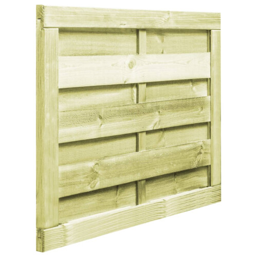 VidaXL vidaXL Gartentor Kiefernholz Imprägniert 100x75 cm Grün 2
