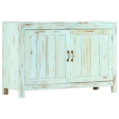 VidaXL (light blue) vidaXL Solid Mango Wood Sideboard 2 Doors Side Cabinet Highboard Cupboard