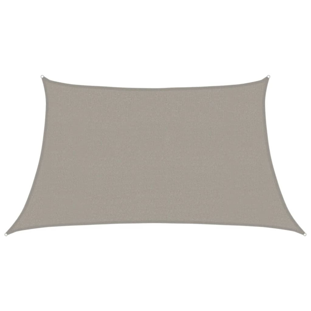 (light grey, 3/4 x 2 m) vidaXL Sunshade Sail Shade Canopy Sun Sail Tarp Screen Balcony Awning HDPE