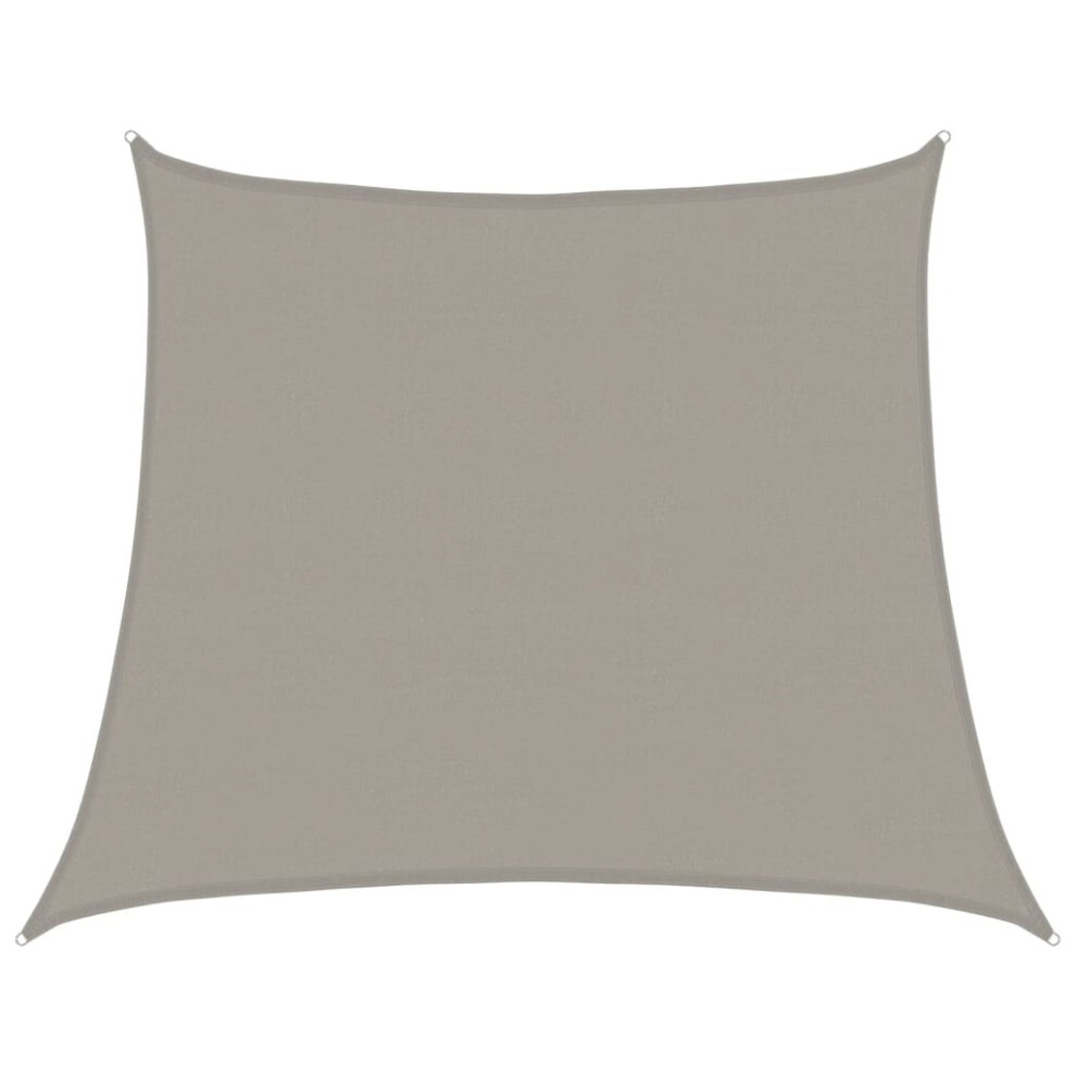 (light grey, 4/5 x 4 m) vidaXL Sunshade Sail Shade Canopy Sun Sail Tarp Screen Balcony Awning HDPE