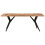 VidaXL (bleached, 200 x 90 x 76 cm) vidaXL Dining Table Home Kitchen Dining Room Dinner Table Breakfast Side Table 2