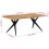 VidaXL (black, 180 x 90 x 77 cm) vidaXL Dining Table Home Kitchen Dining Room Dinner Table Breakfast Side Table 7