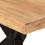VidaXL (black, 180 x 90 x 77 cm) vidaXL Dining Table Home Kitchen Dining Room Dinner Table Breakfast Side Table 5
