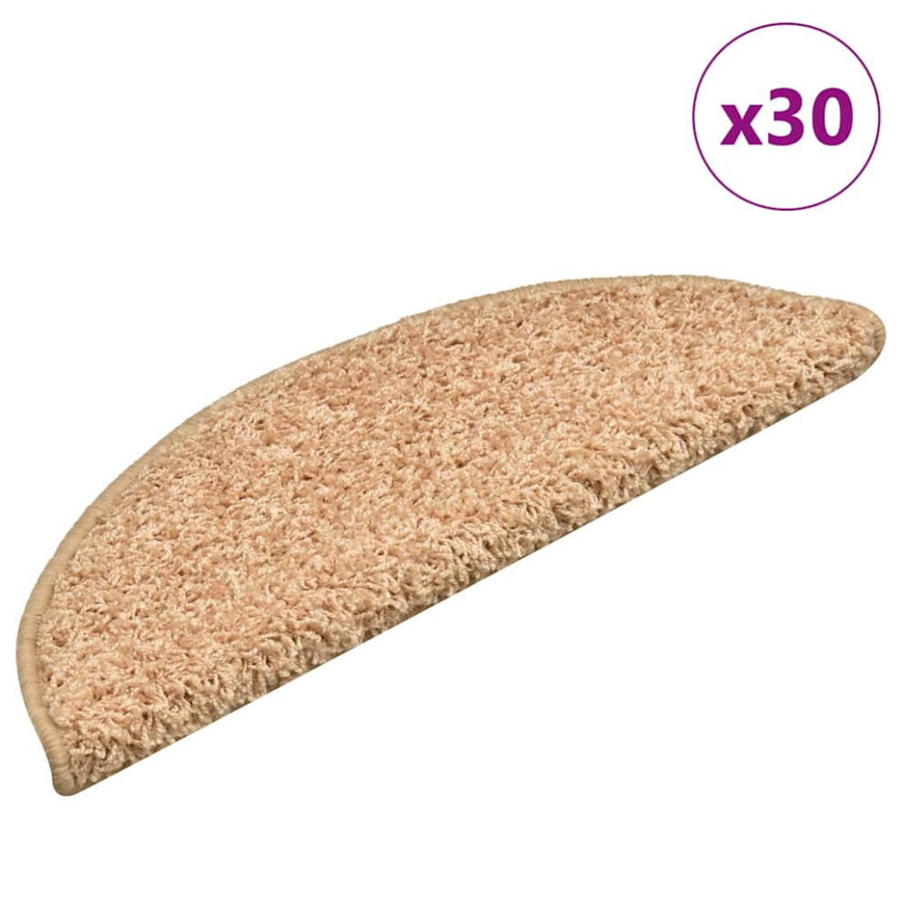 Vidaxl (Gold, 56 X 17 X 3 Cm) Stair Mats Home Decorative Stair Step Rug Carpet Protector Tread Mat