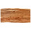 VidaXL (silver, 110 x 50 x 76 cm table) vidaXL Dining Table Kitchen Dining Room Side Dinner Table Solid Wood Acacia 6