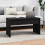 VidaXL (black) vidaXL Coffee Table Engineered Wood Couch Centre Accent Table Multi Colours 8