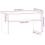VidaXL (brown oak) vidaXL Coffee Table Engineered Wood Couch Centre Accent Table Multi Colours 9