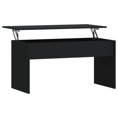 VidaXL (black) vidaXL Coffee Table Engineered Wood Couch Centre Accent Table Multi Colours 1