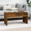 VidaXL (smoked oak) vidaXL Coffee Table Engineered Wood Couch Centre Accent Table Multi Colours 8