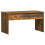 VidaXL (smoked oak) vidaXL Coffee Table Engineered Wood Couch Centre Accent Table Multi Colours 3