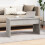 VidaXL (concrete grey) vidaXL Coffee Table Engineered Wood Couch Centre Accent Table Multi Colours 8