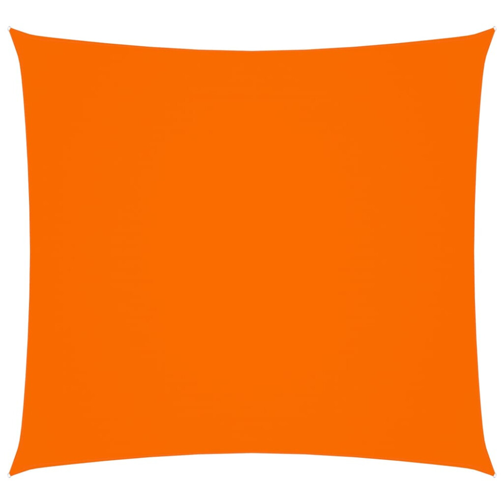 Vidaxl Orange (, 4 X 4 M) Sunshade Sail Oxford Fabric Square Patio Sun Shade Sunscreen Canopy