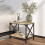 VidaXL (sonoma oak) vidaXL Side Table Engineered Wood Accent Tea End Lamp Table Multi Colours 3