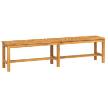 (180 x 35 x 45 cm) vidaXL Garden Bench Outdoor Bench Seat Wooden Bench Patio Solid Wood Acacia